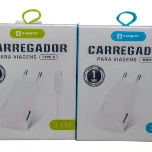 Carregador com Cabo V8/C